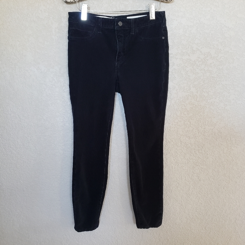 Pilcro and the letter press corduroy pants black